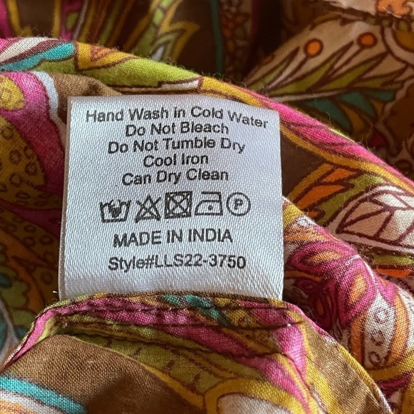 Love the Label patchwork peasant top - Picture 3 of 5